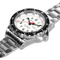 Arctic Edition Jumbo Day/Date Automatic with Stainless Steel Bracelet, Digital, Battery Operated, 46 mm, Silver Mukwa Safety Services
