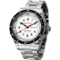 Arctic Edition Jumbo Day/Date Automatic with Stainless Steel Bracelet, Digital, Battery Operated, 46 mm, Silver Mukwa Safety Services