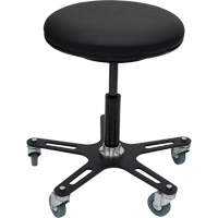 Tabouret Industriel OmniStool, Mobile, Ajustable, 22-1/2", Vinyle Si&egrave;ge Mukwa Safety Services