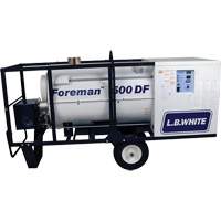 Foreman&reg; 500 Indirect-fired Portable Heater, Radiant Heat, Natural Gas, 500000 BTU/H Mukwa Safety Services