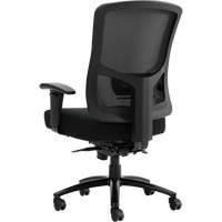 Chaise &agrave; dossier haut avec m&eacute;canisme &agrave; basculement synchronis&eacute; robuste Raven 400, Mailles, Noir, Capacit&eacute; 400 lb Mukwa Safety Services