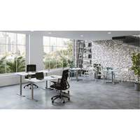 Newland Height-Adjustable Rectangular Table Mukwa Safety Services