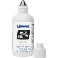 Paint-Riter avec pointe en bille m&eacute;tallique, Liquide, Noir Mukwa Safety Services