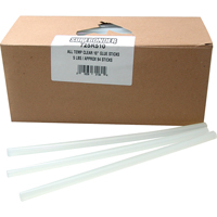 Glue Stick, 7/16" Dia. x 10" L, Clear Mukwa Safety Services