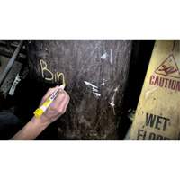 Quik Stik&reg; Twist-Up Paint Markers, Solid Stick, White Mukwa Safety Services