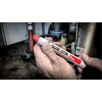 Quik Stik&reg; Twist-Up Paint Markers, Solid Stick, White Mukwa Safety Services