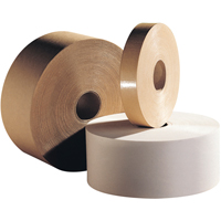 Gummed Tapes - Standard Tape, 60 mm (2-9/25") x 182.88 m (600'), Kraft Mukwa Safety Services