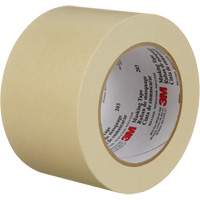 Highland 203 Masking Tape, 72 mm (3") x 55 m (180'), Beige Mukwa Safety Services