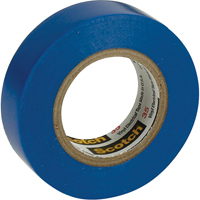 Scotch&reg; 35 Colour Coded Tape, 12.7 mm (1/2") x 20.1 m (66'), Blue, 7 mils Mukwa Safety Services