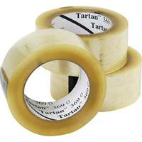 Tartan 369 Box Sealing Tape, Acrylic Adhesive, 1.6 mils, 48 mm (1-22/25") x 132 m (432') Mukwa Safety Services