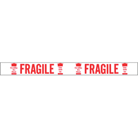 Bilingual Printed Tape – Fragile This Side Up , Red on White Mukwa Safety Services