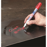 Paint-Riter&reg; + Oily Surface Marker, Liquid, Red Mukwa Safety Services