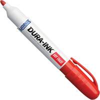 Dura-Ink&reg; Dry Erase Ink Markers, Red, Bullet Tip Mukwa Safety Services