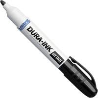 Dura-Ink&reg; Dry Erase Ink Markers, Black, Bullet Tip Mukwa Safety Services