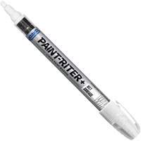 Paint-Riter&reg;+ Wet Surface Paint Marker, Liquid, White Mukwa Safety Services