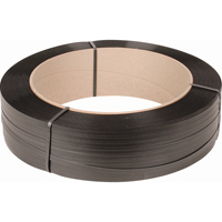 Strapping, Polypropylene, 1/2" W x 7200' L, Black, Machine Grade Mukwa Safety Services