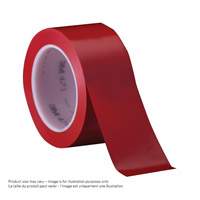 Ruban en vinyle 471, 38 mm (1-1/2") la x 32,9 m (108') lo, 5,3 mils, Rouge Mukwa Safety Services