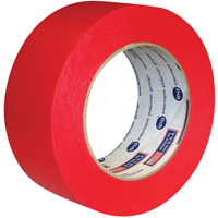 Utility Grade Coloured Masking Tape, 24 mm (1") x 55 m (180'), Red Mukwa Safety Services