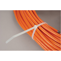 Cable Ties, 24" Long, 175 lbs. Tensile Strength, Natural Mukwa Safety Services