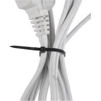 Cable Ties, 15-1/2" Long, 120 lbs. Tensile Strength, Black Mukwa Safety Services