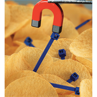 Attaches d&eacute;tectables pour c&acirc;bles, 15-2/5" lo, R&eacute;sistance &agrave; la traction 50 lb Mukwa Safety Services
