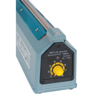 Impulse Heat Sealer, 8" Seal Length Mukwa Safety Services