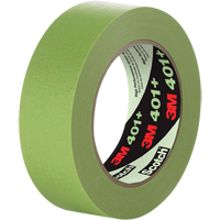401+ High Performance Masking Tape, 24 mm (1") x 54.8 m (180'), Green Mukwa Safety Services