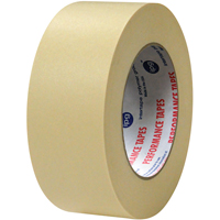 High Temp Premium Paper Masking Tapes, 48 mm (2") x 55 m (180'), Beige Mukwa Safety Services