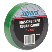 Painters Masking Tape, 25 mm (1") x 55 m (180'), Green Mukwa Safety Services