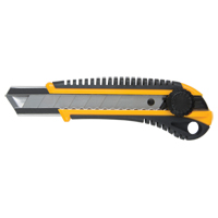 Couteau ATK800, 25 mm, Acier au carbone, Robuste, Prise en Caoutchouc Mukwa Safety Services