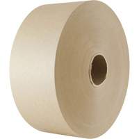 Water-Activated Paper Tape, 102 mm (4") x 183 m (600'), Kraft Mukwa Safety Services