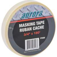 General Purpose Masking Tape, 18 mm (3/4") x 55 m (180'), Beige Mukwa Safety Services