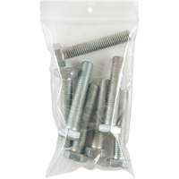 Sacs en poly, Refermable, 5" x 3", 4 mils Mukwa Safety Services