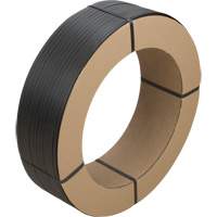 Strapping, Polypropylene, 1/2" W x 7200' L, Black, Manual Grade Mukwa Safety Services