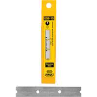 Glass Scraper Replacement Blades, Single Style Mukwa Safety Services