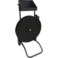 Strapping Dispenser, Polyester/Steel/Polypropylene Straps, 16"/8" Core Dia., 3"/8"/6" Roll Width Mukwa Safety Services