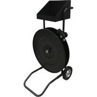 Strapping Dispenser, Polyester/Steel/Polypropylene Straps, 16"/8" Core Dia., 3"/8"/6" Roll Width Mukwa Safety Services