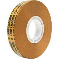 Reverse Wound Acrylic Transfer Tape, 24 mm (1/2") W x 33 m (108') L, 2 mils Mukwa Safety Services