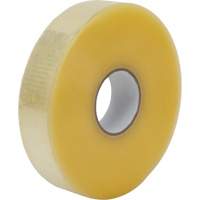 Box Sealing Tape, Hot Melt Adhesive, 1.6 mils, 50.8 mm (2") x 914.4 m (3000') Mukwa Safety Services