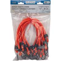 Bungee Cord Tie Downs, 12" Mukwa Safety Services