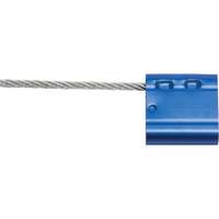 Scell&eacute;s de haute s&eacute;curit&eacute;, 12", M&eacute;tal, Scell&eacute; &agrave; c&acirc;ble Mukwa Safety Services