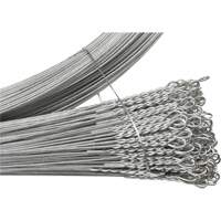 Baling Wire, Galvanized, 13-1/2' L, 13 ga. Mukwa Safety Services