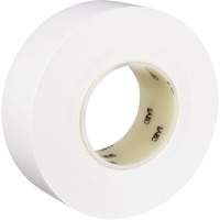 Durable Floor Marking Tape 971, 2" x 108', Vinyl, White Mukwa Safety Services