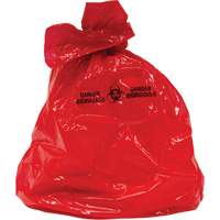 Waste Bags, Bio-Hazard, 50" L x 37" W, 2 mils Mukwa Safety Services