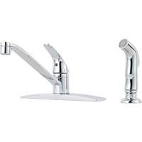 Robinet de cuisine avec pulv&eacute;risateur s&eacute;rie Pfirst Mukwa Safety Services