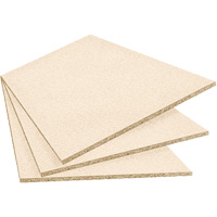 TABLETTE EN PANNEAU DE PARTICULE 5/8",33"X84" Mukwa Safety Services