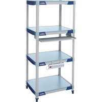 MetroMax i&reg; Shelves, 24" W x 18" D, 800 lbs. Capacity Mukwa Safety Services