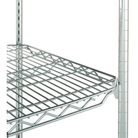 Qwikslot Adjustable Shelving Unit, 4 Tiers, 48" W x 54" H x 24" D Mukwa Safety Services