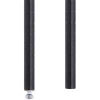 MONTANT ETAGERE STYLISEE14 1/2"H,NOIR Mukwa Safety Services