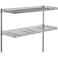 Tablettes en porte-&agrave;-faux, 24" la x 12" p Mukwa Safety Services